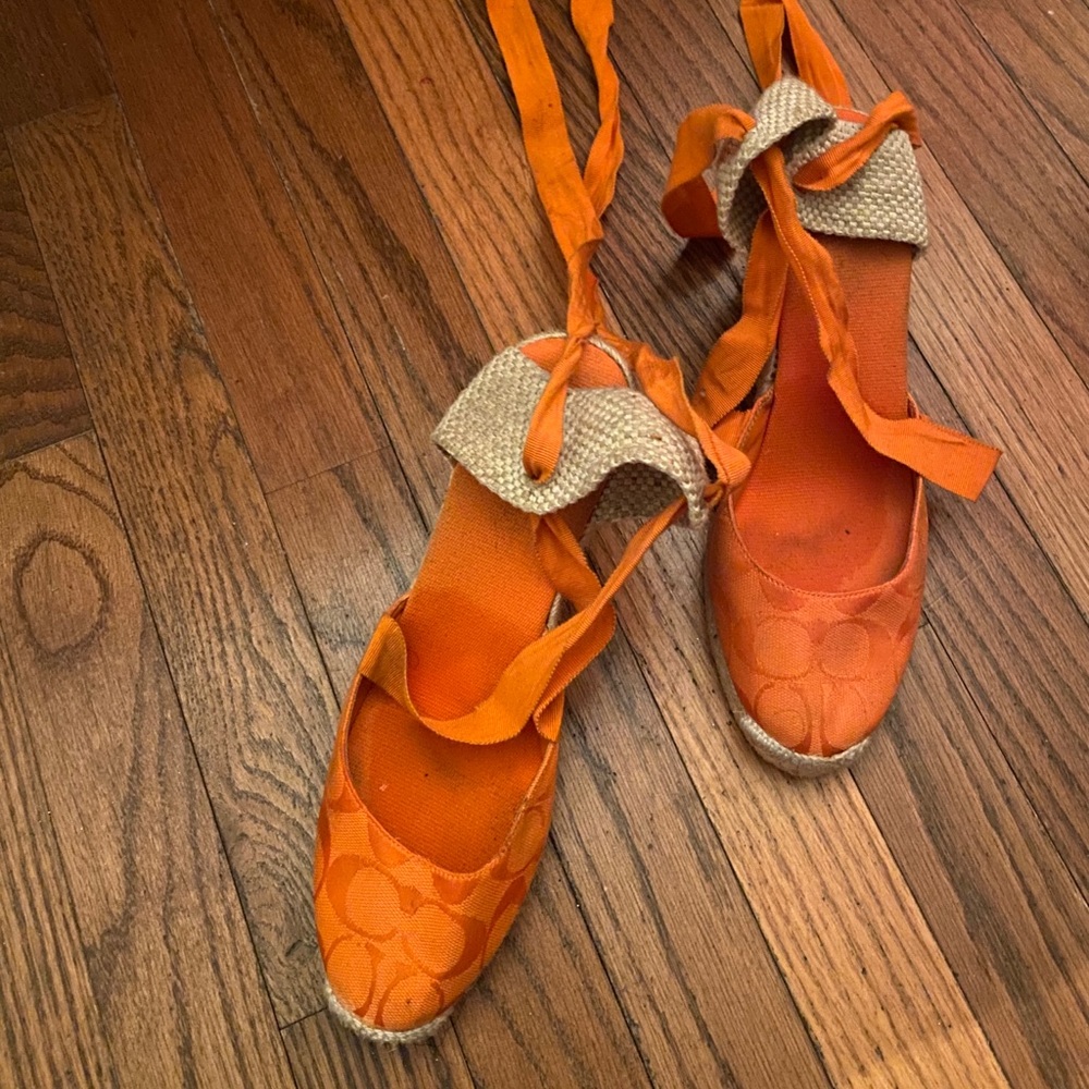 Coach espadrille sandals